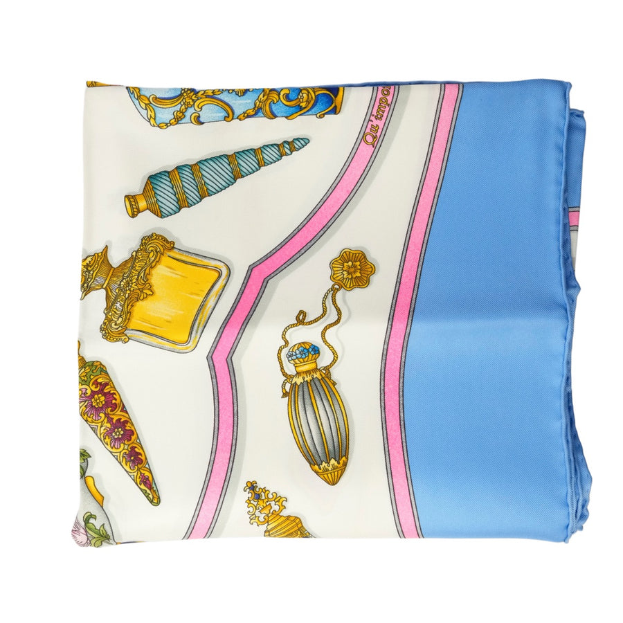 HERMES Silk Scarf Carre 90