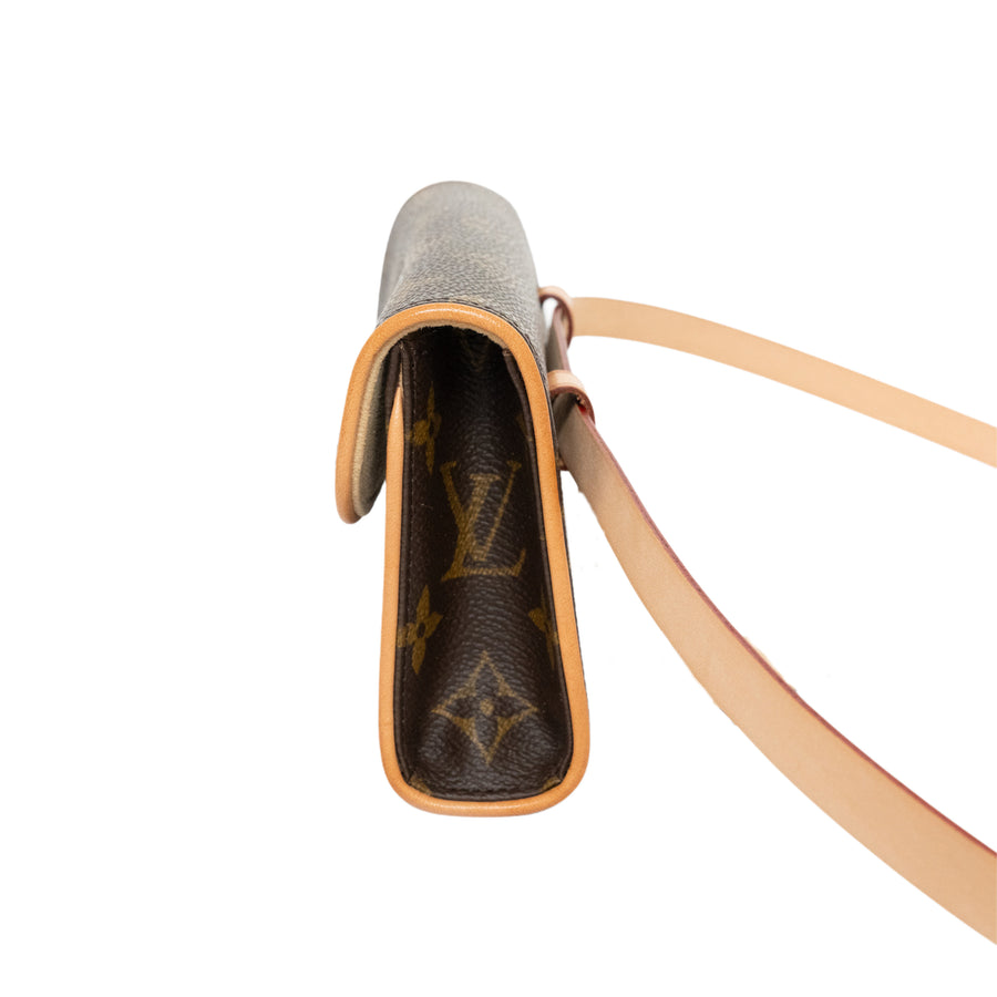 LOUIS VUITTON Monogram Pochette Florentine Pouch/Waist Bag