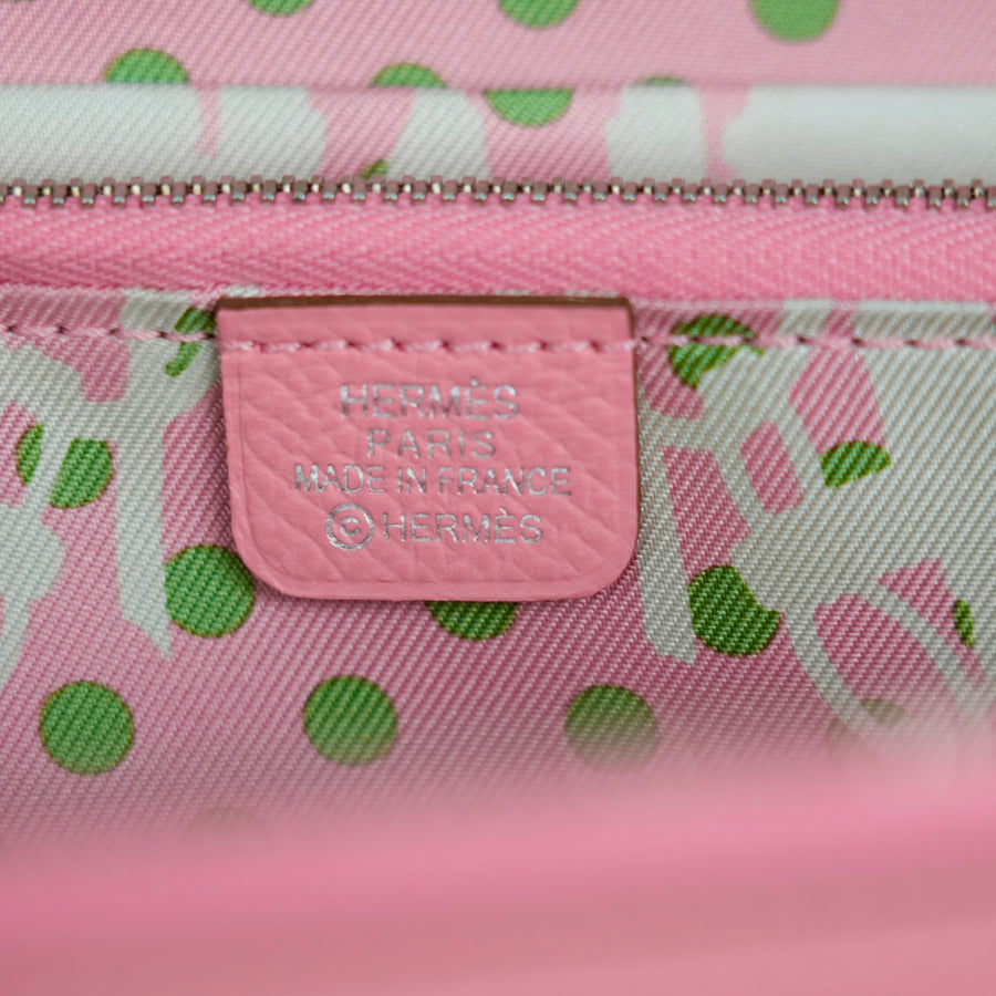 HERMES Azap Silk-In Long Wallet