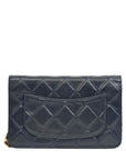CHANEL Matelasse CC Logo Chain Wallet/Shoulder Bag