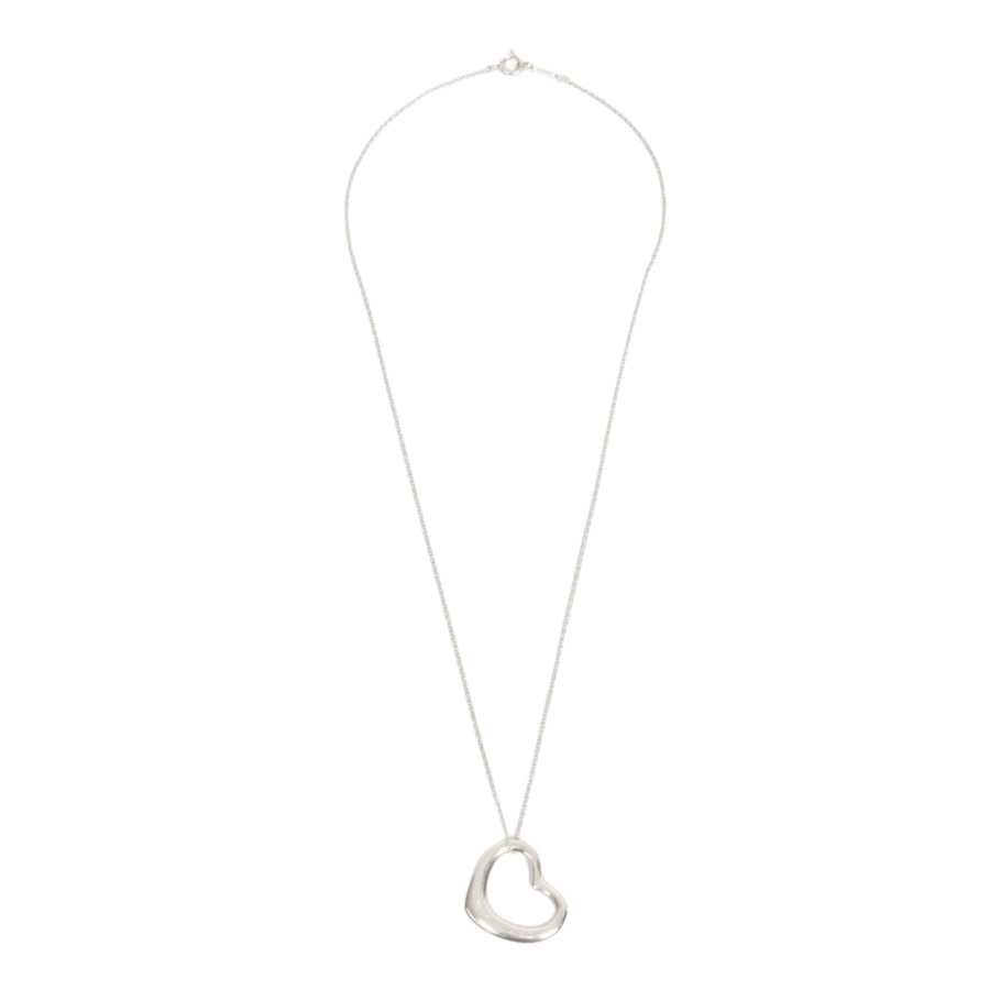 TIFFANY & CO. SV925 Open Heart Necklace