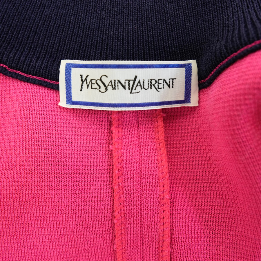 YVES SAINT LAURENT Knit Cardigan Skirt