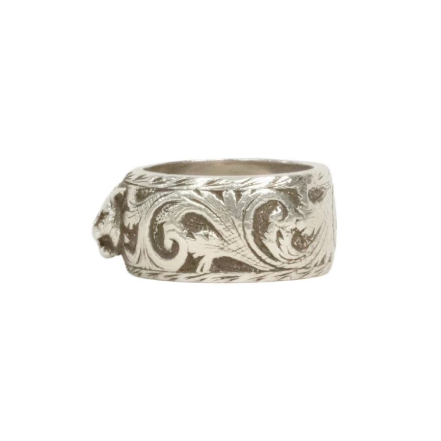 GUCCI SV925 Cat Head Ring