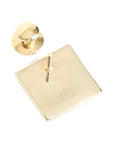 CHANEL Coco Mark Square Brooch