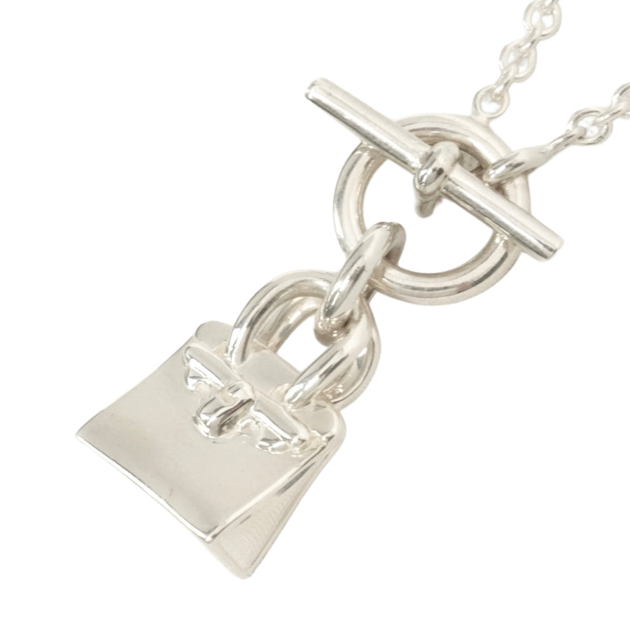 HERMES SV925 Amulette Birkin Necklace