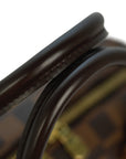 LOUIS VUITTON Damier Saria Mini Canvas Handbag