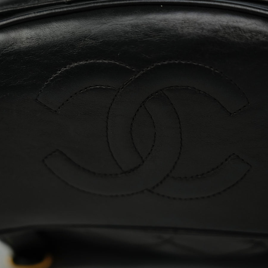 CHANEL 1994-1996 Matelassé Chain Lambskin Backpack