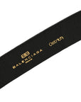 BALENCIAGA Ostrich Leather Belt