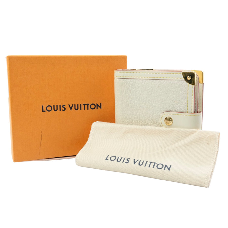 LOUIS VUITTON Compact Zip Suhali Wallet