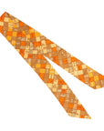 HERMES Bordeaux Twilly Scarf