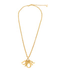 CHRISTIAN DIOR Dior Logo Necklace
