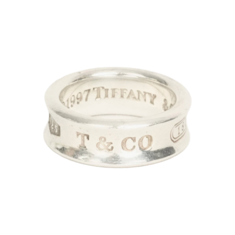 TIFFANY & CO. SV925 Narrow 1837 Ring