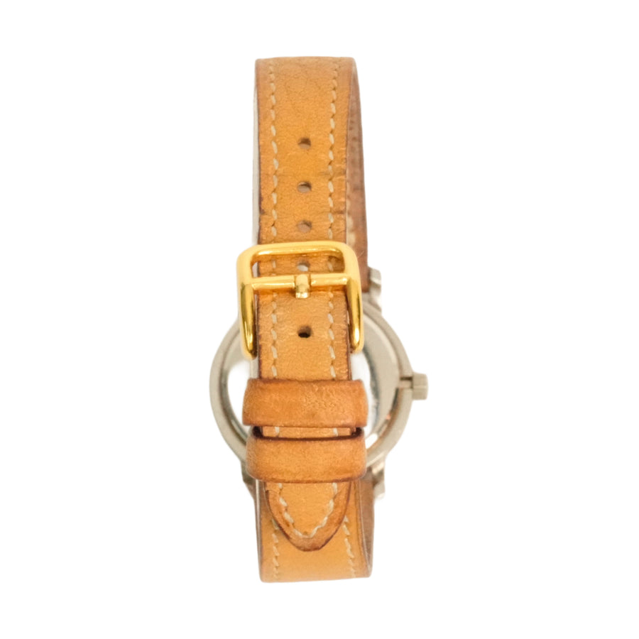 Hermes Clipper Leather Belt Watch