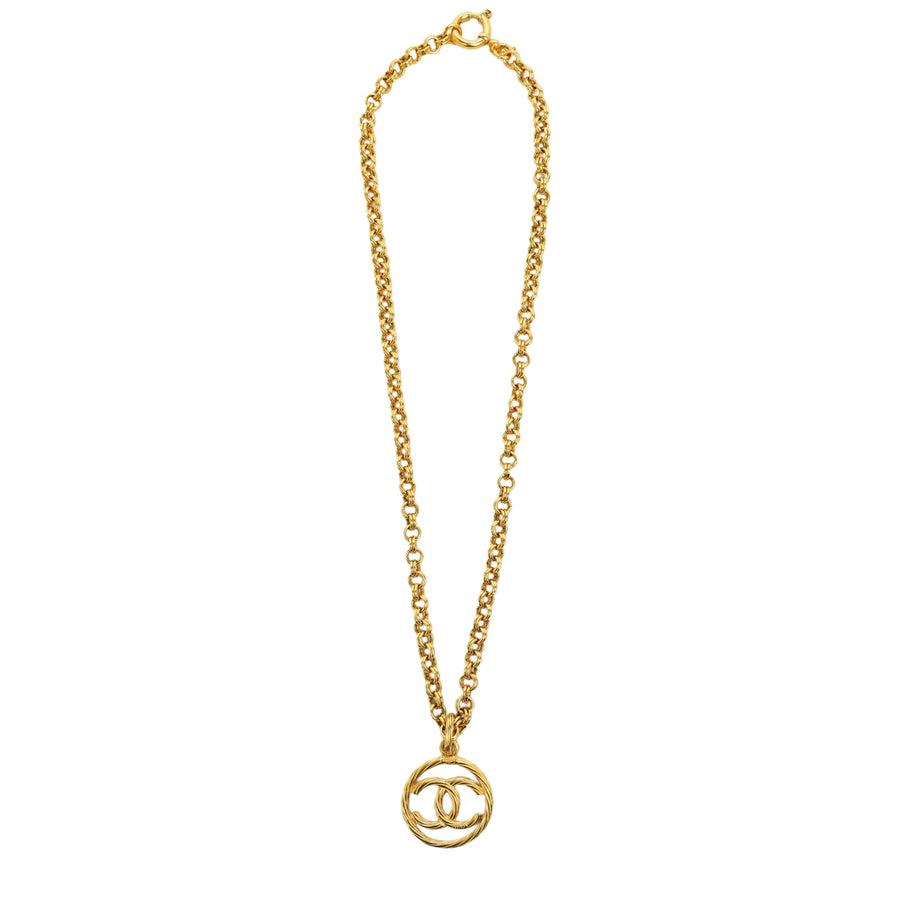 CHANEL Coco Mark Chain Necklace