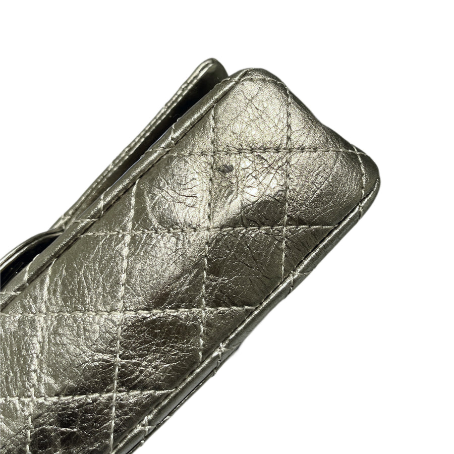 CHANEL 2006–2008 2.55 Matelassé Chain Shoulder Bag