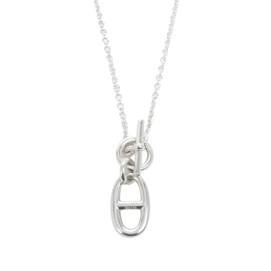 HERMES Ag925 Chaine d'Ancre Pendant Necklace