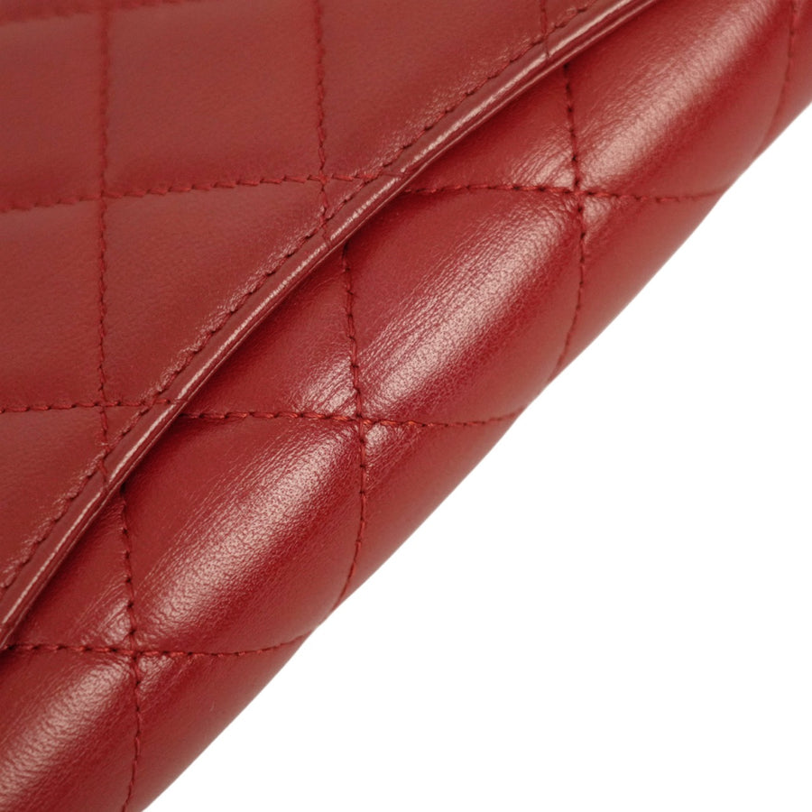 CHANEL Matelasse Coco Mark Tri-Fold Long Wallet