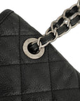 CHANEL 2012-2013 Matelasse Caviar Skin Coco Mark Chain Shoulder Bag