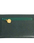 CHANEL 1996–1997 Coco Mark Caviar Leather Bi-Fold Long Wallet