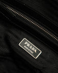 PRADA Nylon Leather Handbag