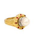 Vintage-Style 2-Way Coin Motif Ring