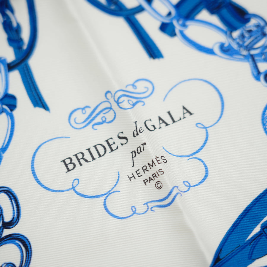 HERMES Silk Carré 45 Brides de Gala Scarf