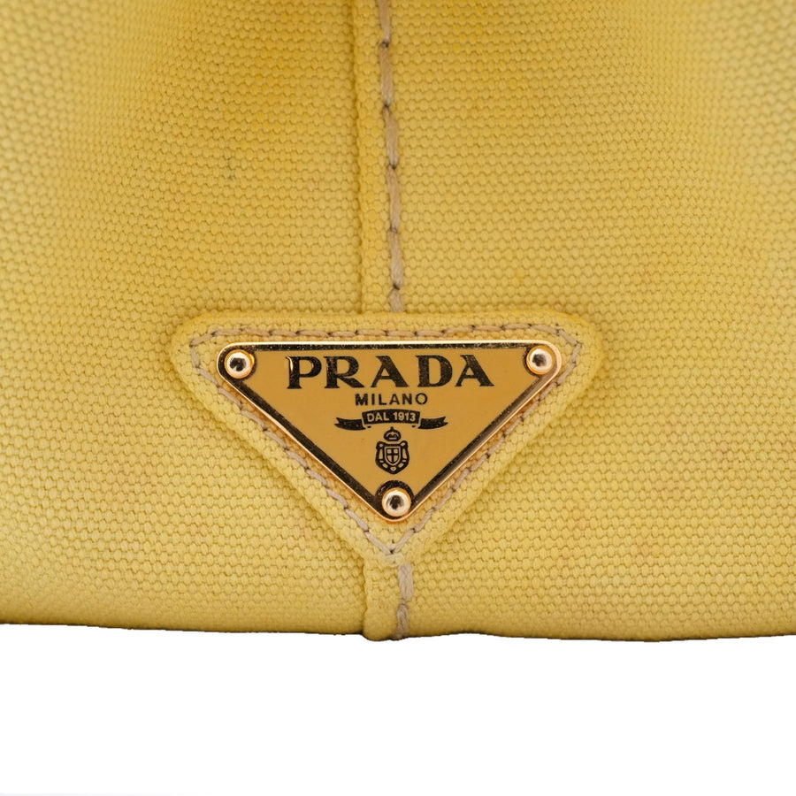 PRADA canvas Tote Bag/Handbag