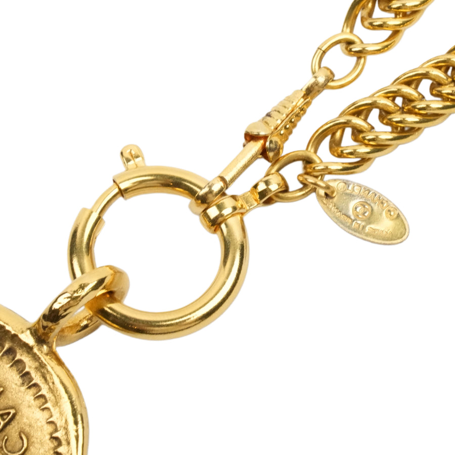 CHANEL Logo Necklace