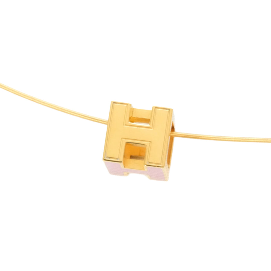 HERMES H Cube Necklace