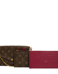 LOUIS VUITTON Monogram Pochette Felicie Shoulder Bag M81896