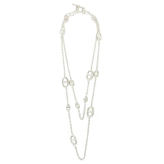 HERMES Ag925 Chaîne d’Ancre Necklace / Belt 120