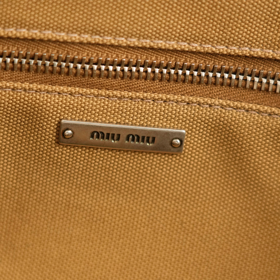 MIU MIU Logo 2-Way Handbag / Shoulder Bag
