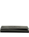 CHANEL Coco Mark Caviar Skin Shoulder Bag