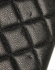 CHANEL 1994–1996 Coco Mark Matelassé Caviar Skin Shoulder Bag