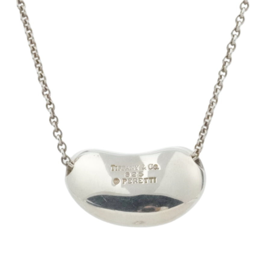 TIFFANY & CO. SV925 Bean Pendant Necklace