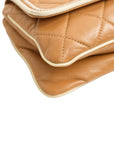 CHANEL 2008–2009 2.55 Chain Matelasse Bicolor Shoulder Bag