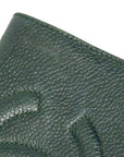 CHANEL 1996–1997 Coco Mark Caviar Leather Bi-Fold Long Wallet