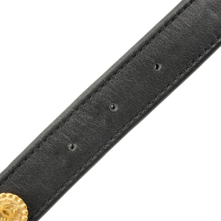 CHANEL 1993 Coco Mark Camellia Belt