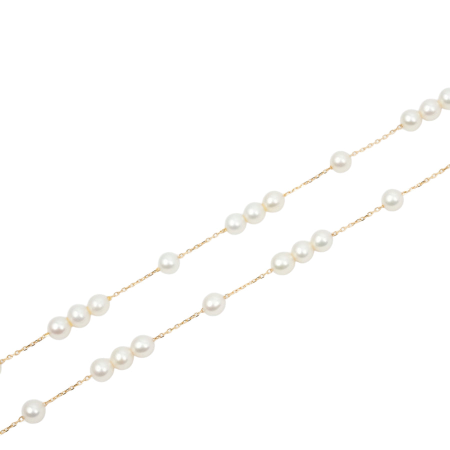 TASAKI K18 Pearl (Main Stones: 4.5-4.8mm) 6.4g Necklace