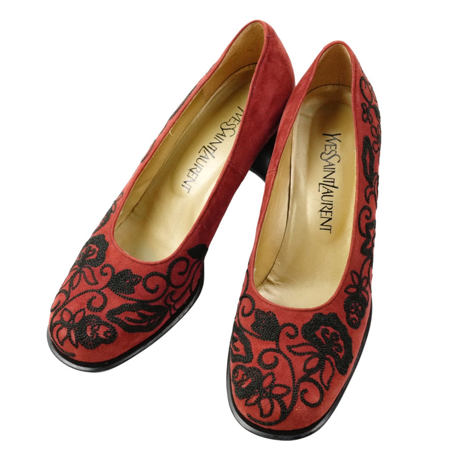 YVES SAINT LAURENT Red Pumps Shoes