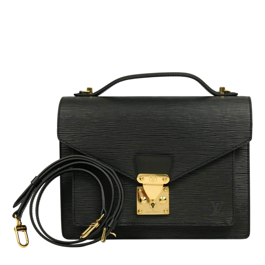 LOUIS VUITTON Epi Monceau M52122 2Way Handbag / Shoulder Bag