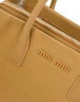 MIU MIU Logo 2-Way Handbag / Shoulder Bag