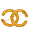 CHANEL Coco Mark Lava Brooch