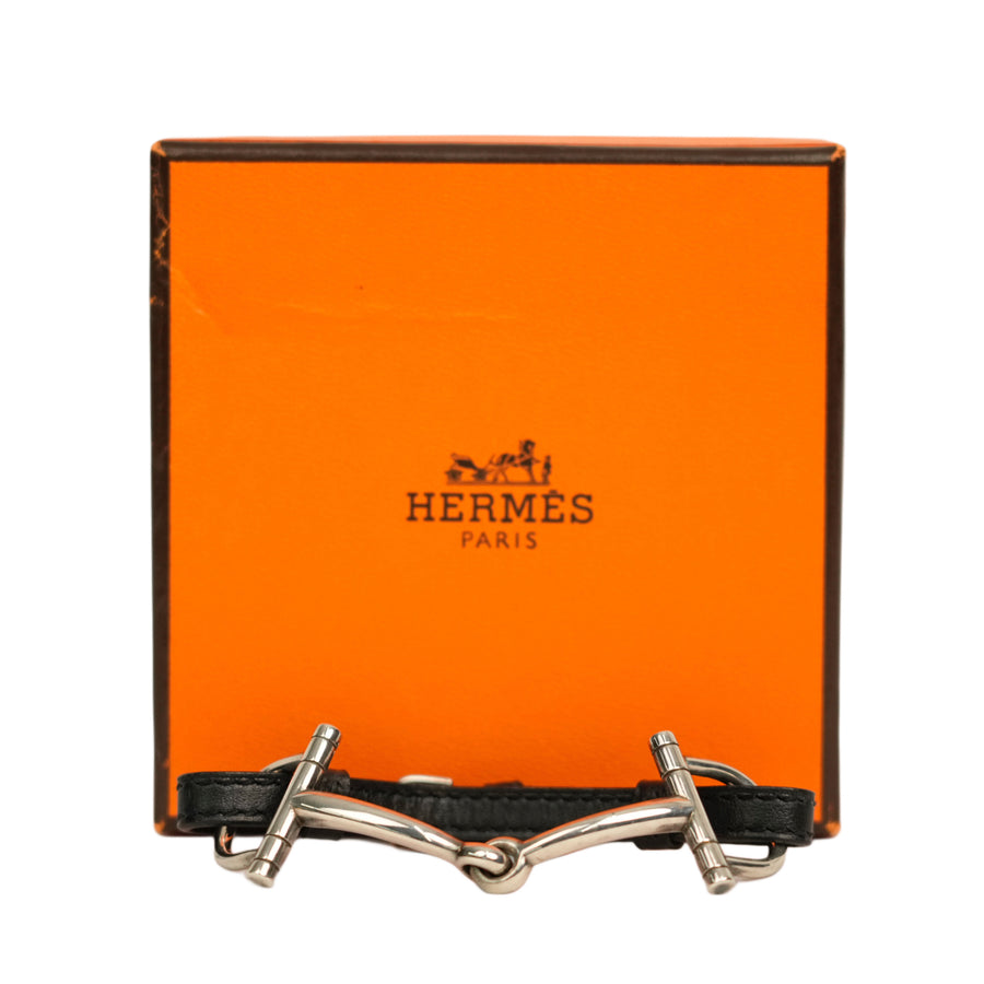 HERMES SV925 Horsebit Bracelet