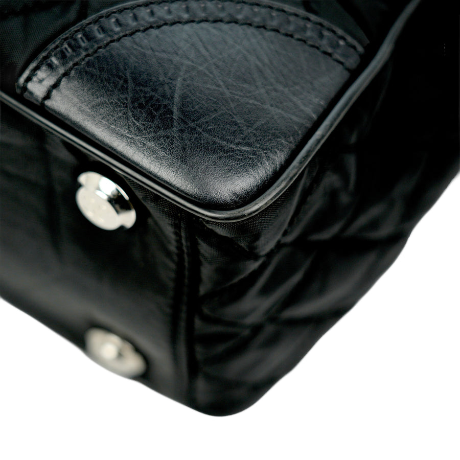 CHANEL 2008-2009 Nylon Paris-New York Tote Bag/Shoulder Bag