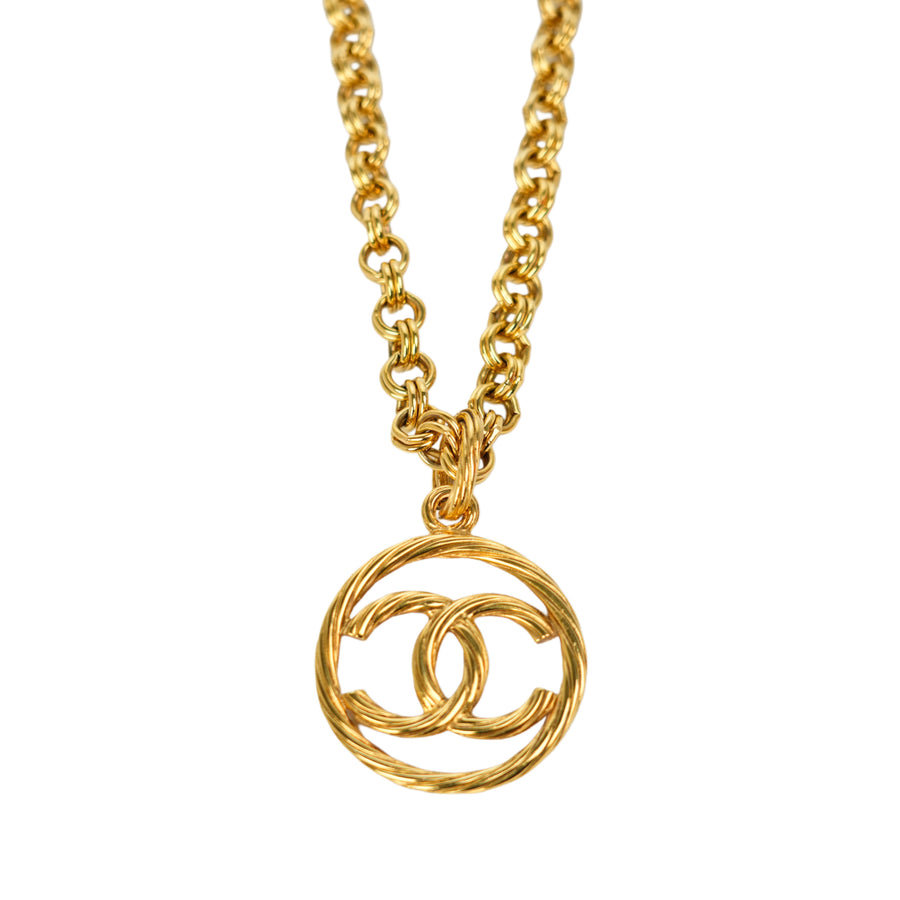 CHANEL Coco Mark Chain Necklace