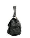 CHANEL 2009-2010 Matelasse Caviar Skin Coco Mark Handbag/Shoulder Bag