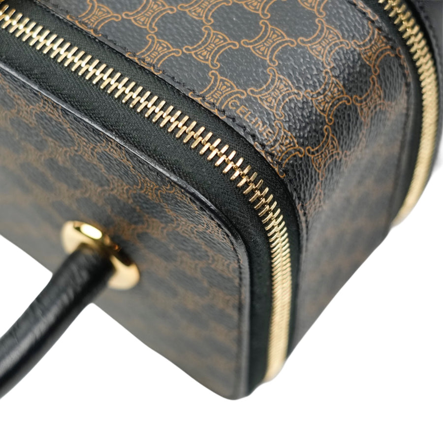 CELINE Macadam Vanity Handbag