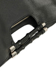 GUCCI Bamboo 2-Way Handbag / Shoulder Bag