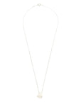 TIFFANY & CO. Curved Heart Necklace in Sterling Silver SV925